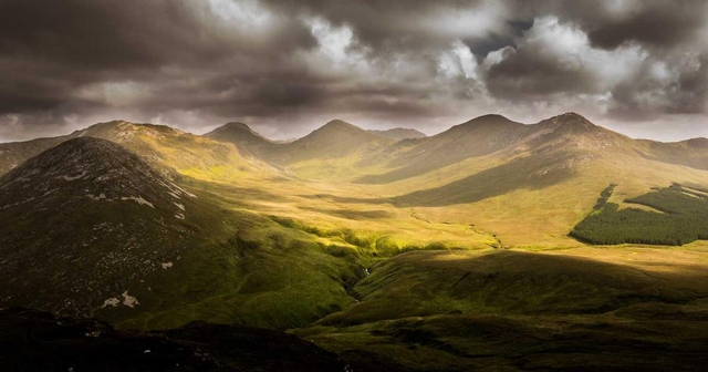 Futuristic CSS code visualization